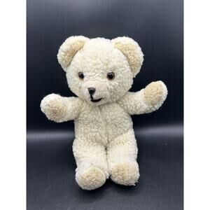 Vintage Russ Berri & Co Snuggle Teddy Bear 1986 Plush Toy Softener Advertising